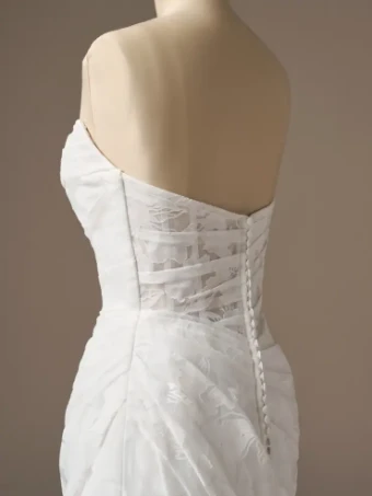 Rebecca Ingram Kendall by Rebecca Ingram #1 All Ivory (gown with Ivory Illusion) thumbnail