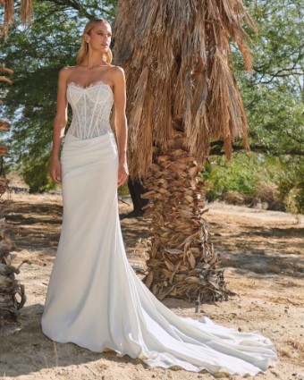 L'Amour by Calla Blanche Camilla by L'Amour #0 default Ivory with Skin Illusion thumbnail