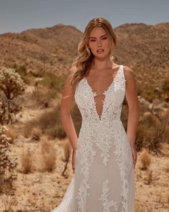 La Perle by Calla Blanche Patricia by La Perle #1 Ivory/Light Nude with Skin Illusion thumbnail