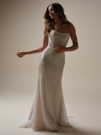Sottero and Midgley Constance by Sottero & Midgley #1 Ivory/Silver Accent/Soft Nude thumbnail