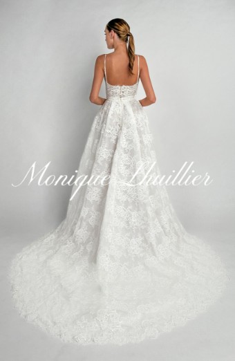 Monique Lhuillier Melrose Skirt by Monique Lhuillier #1 Silk White thumbnail