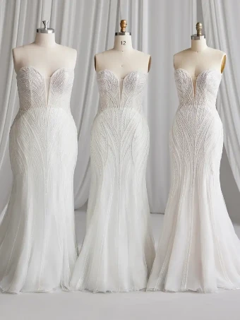Sottero and Midgley Positano #5 default Ivory/Silver Accent over Blush (gown with Natural Illusion) thumbnail