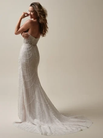 Sottero and Midgley Constance #2 Ivory/Silver Accent/Soft Nude thumbnail