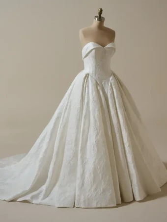 Sottero and Midgley Aberdeen #4 French Blue/Pewter Accent thumbnail