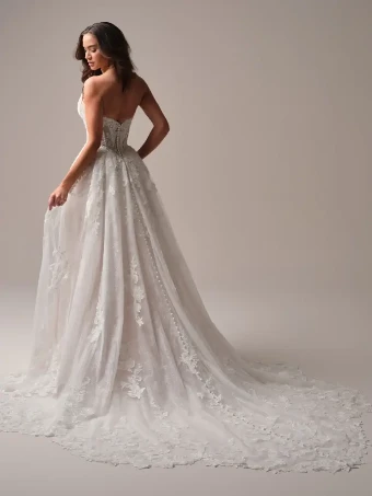 Sottero and Midgley Parker #1 All Ivory (with ivory illusion) thumbnail
