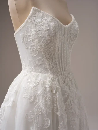 Sottero and Midgley Parker #4 All Ivory (with ivory illusion) thumbnail