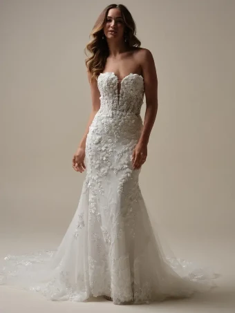 Sottero and Midgley Twilight #1 Ivory/Silver Accent (with natural illusion) thumbnail