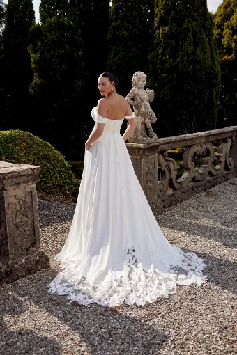 Justin Alexander Julianna #3 Off White/Ivory thumbnail