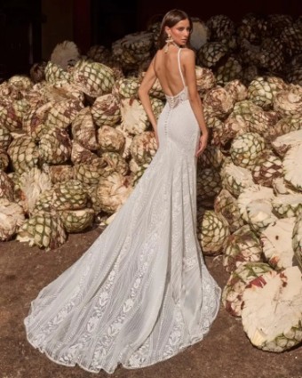 La Perle by Calla Blanche Penelope by La Perle #5 Ivory/Ivory with Skin Illusion thumbnail