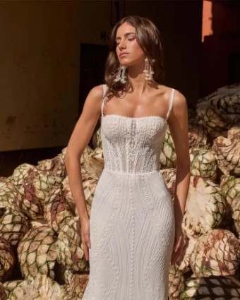 La Perle by Calla Blanche Penelope by La Perle #7 default Ivory/Ivory with Skin Illusion thumbnail
