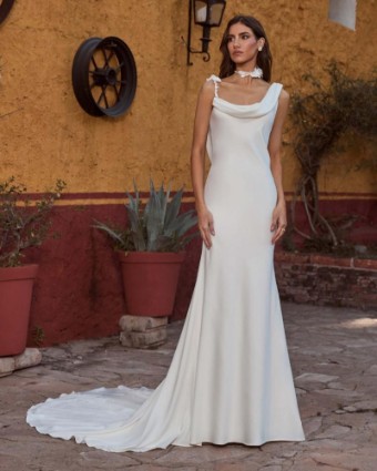 La Perle by Calla Blanche Phoebe by La Perle #1 Ivory with Skin Illusion thumbnail