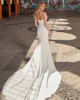 L'Amour by Calla Blanche Cyra #1 Ivory thumbnail