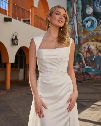 L'Amour by Calla Blanche Cyra #2 Ivory thumbnail