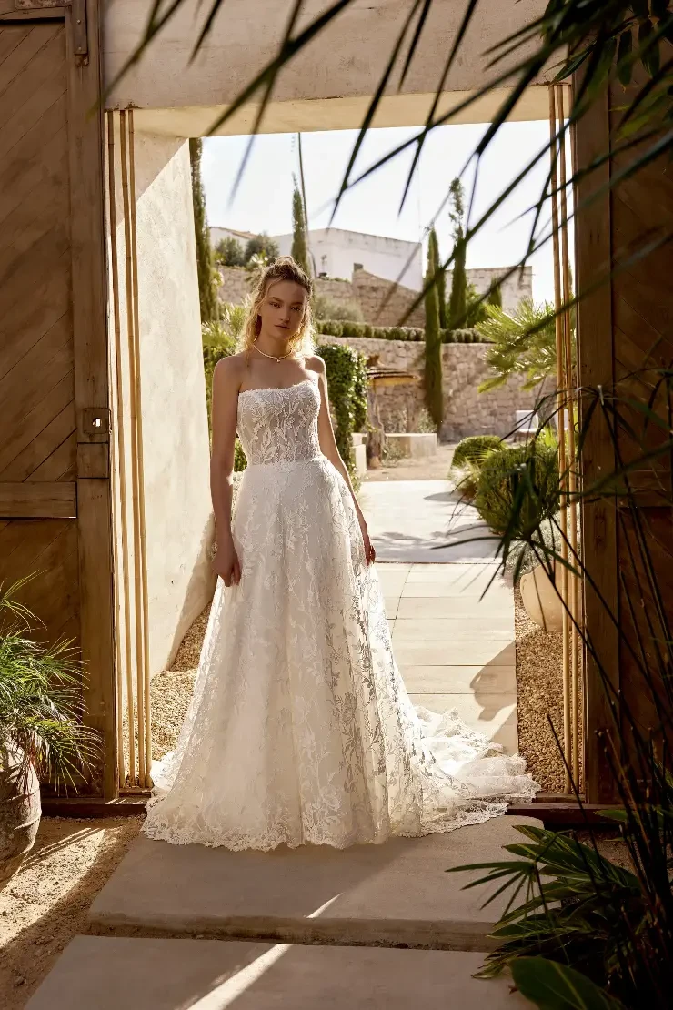 lillian west boho wedding dress Lillian West 66292