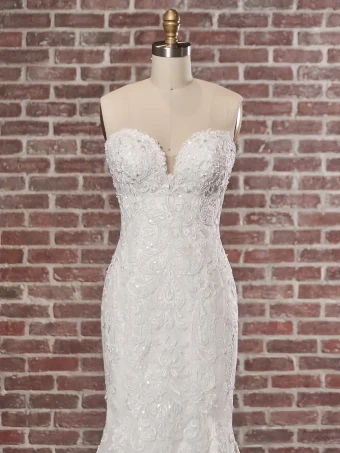 Maggie Sottero Frederique #9 Ivory over Mocha (with natural illusion) thumbnail
