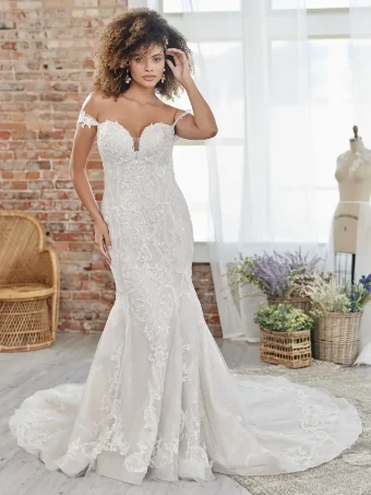 Maggie Sottero Frederique #4 Ivory over Mocha (with natural illusion) thumbnail