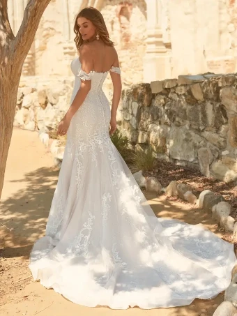 Maggie Sottero Frederique #2 Ivory over Mocha (with natural illusion) thumbnail
