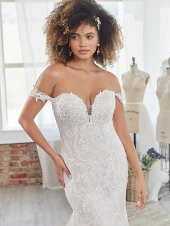 Maggie Sottero Frederique #5 Ivory over Mocha (with natural illusion) thumbnail