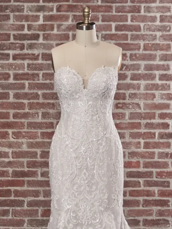 Maggie Sottero Frederique #8 Ivory over Mocha (with natural illusion) thumbnail