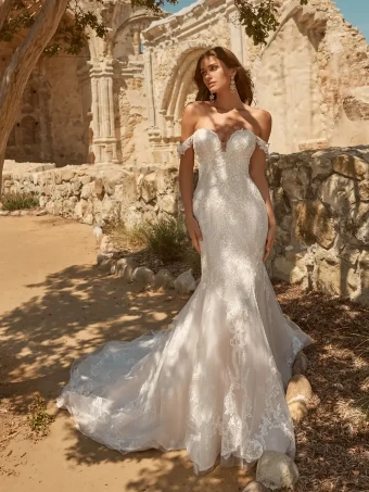 Maggie Sottero Frederique #1 Ivory over Mocha (with natural illusion) thumbnail