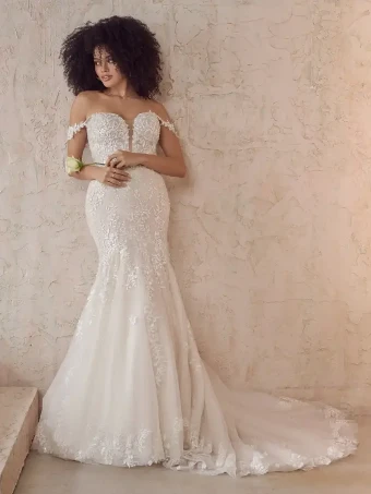 Maggie Sottero Lennon #0 default Ivory/Pewter Accent thumbnail