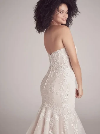 Maggie Sottero Lennon #3 Ivory/Pewter Accent thumbnail