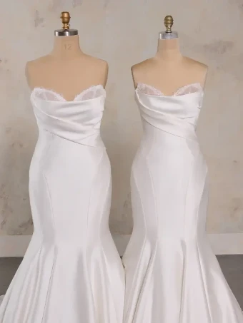 Maggie Sottero Leilani #4 default Ivory/Silver Accent (with natural illusion) thumbnail