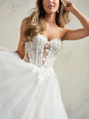 Maggie Sottero Angelette #1 Ivory (with natural illusion) thumbnail