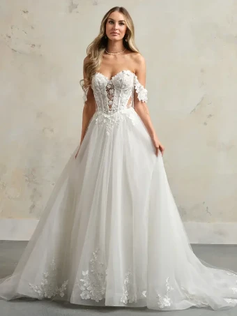 Maggie Sottero Angelette #0 default Ivory (with natural illusion) thumbnail