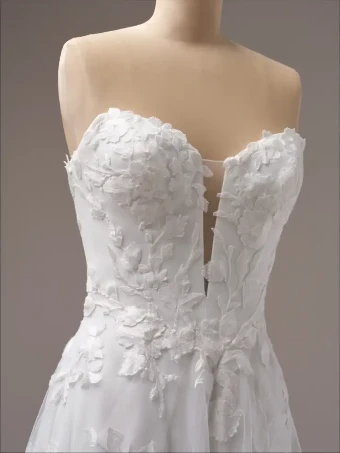 Maggie Sottero Natalie #4 All Ivory (with ivory illusion) thumbnail