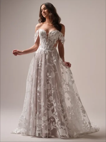 Maggie Sottero Natalie #1 All Ivory (with ivory illusion) thumbnail