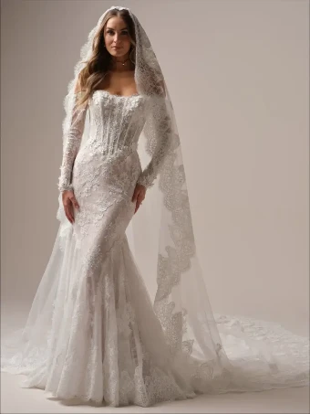 Maggie Sottero Takera #2 All Ivory (with ivory illusion) thumbnail