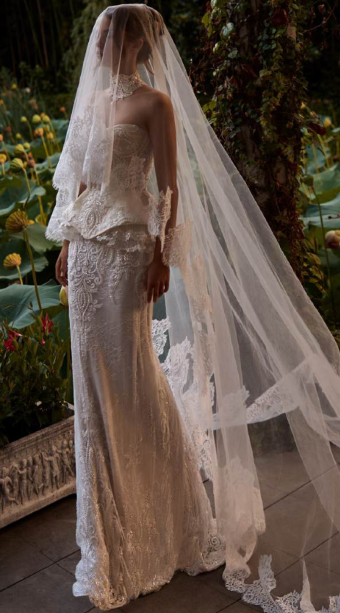 Milla by Lorenzo Rossi Atola Embroidered Skirt #0 default Nude-Ivory thumbnail