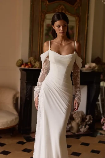 Milla by Lorenzo Rossi Glimmara 2.0 (no lace on skirt) #0 default Ivory thumbnail