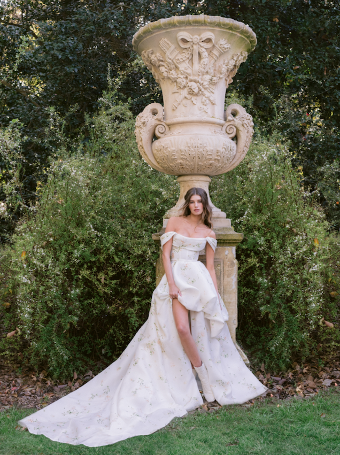 Monique Lhuillier Soleil #0 default Ivory/Multi thumbnail