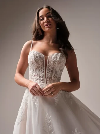 Rebecca Ingram Jude #2 Ivory/Blush/Light Nude Illusion thumbnail