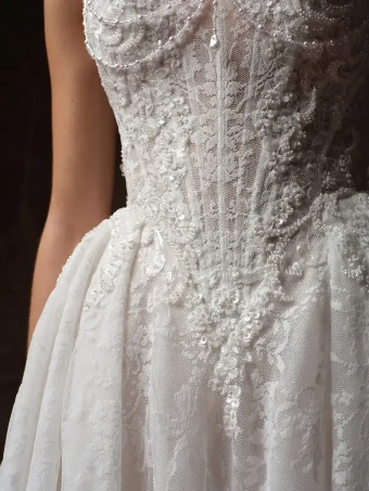 Maggie Sottero Ryland #2 All Ivory (with ivory illusion) thumbnail