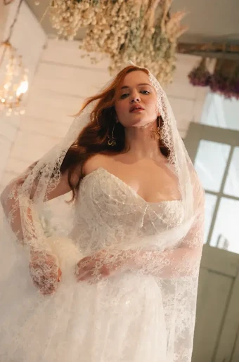 Maggie Sottero Ryland #2 All Ivory (with ivory illusion) thumbnail