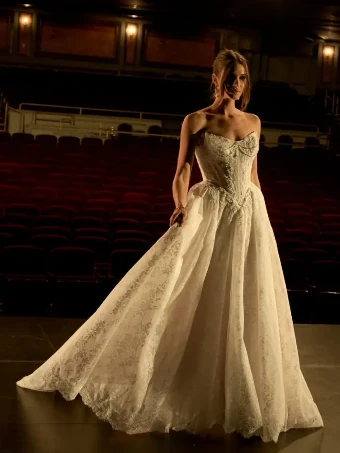 Maggie Sottero Ryland #3 All Ivory (with ivory illusion) thumbnail