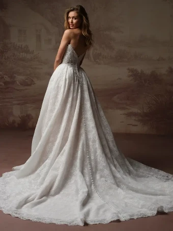 Maggie Sottero Ryland #1 All Ivory (with ivory illusion) thumbnail