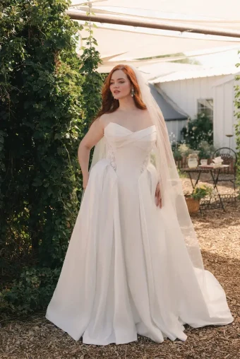 Rebecca Ingram Gigi #5 All Ivory thumbnail