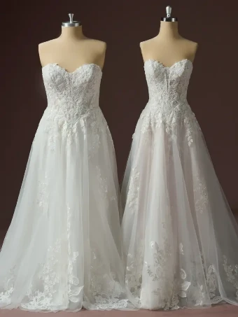 Maggie Sottero Kate #3 default All Ivory (with ivory illusion) thumbnail