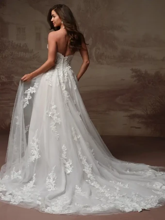 Maggie Sottero Kate #1 All Ivory (with ivory illusion) thumbnail