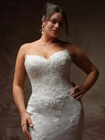 Rebecca Ingram Brandy #4 default All Ivory (with ivory illusion) thumbnail