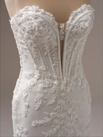 Maggie Sottero Benjie #6 All Ivory (with ivory illusion) thumbnail