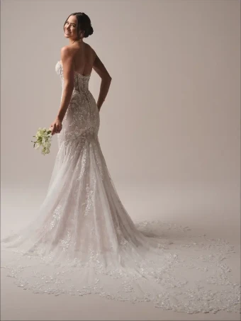 Maggie Sottero Benjie #3 All Ivory (with ivory illusion) thumbnail