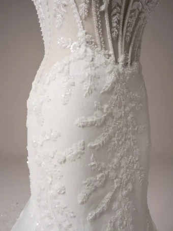 Maggie Sottero Benjie #4 All Ivory (with ivory illusion) thumbnail