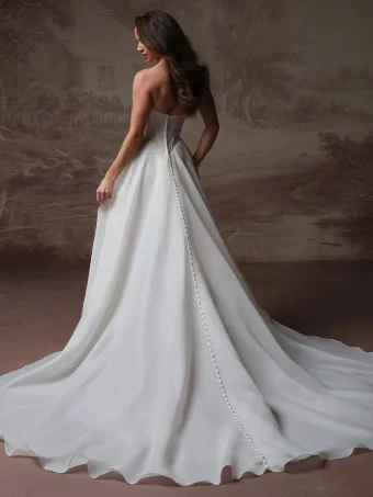 Maggie Sottero Abilene #1 Ivory/Silver Accent thumbnail