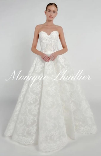 Monique Lhuillier Vittoria by Monique Lhuillier #0 default Silk White thumbnail