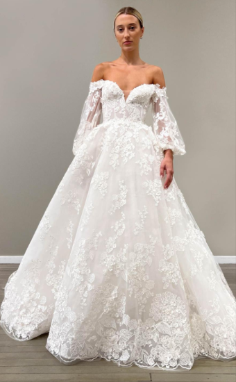 Monique Lhuillier Gianna By Monique Lhuillier #3 Ivory thumbnail